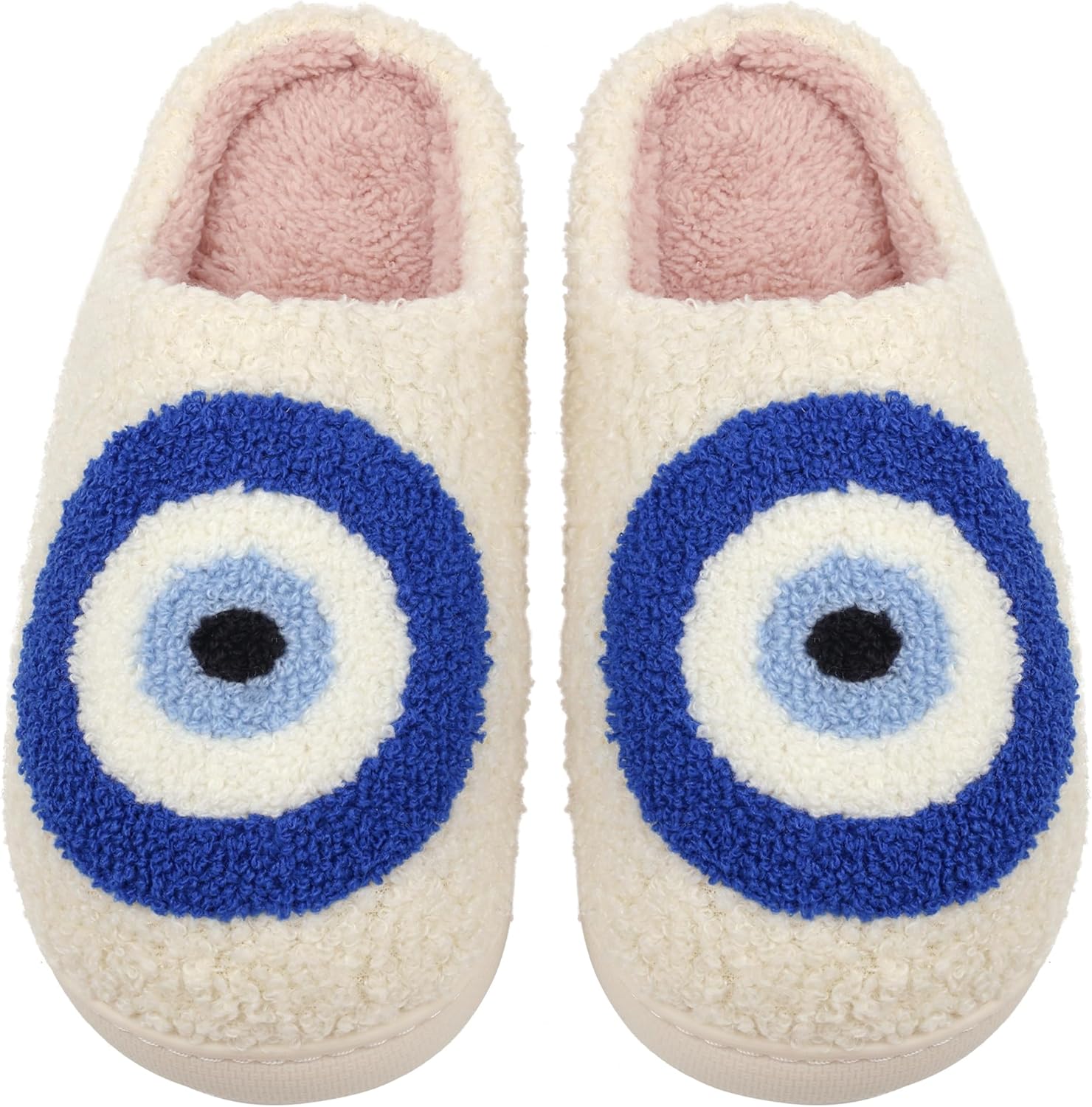 

Женские и мужские домашние тапочки, удобные плюшевые тапочки для дома, спальни и помещения Trefidy, синий