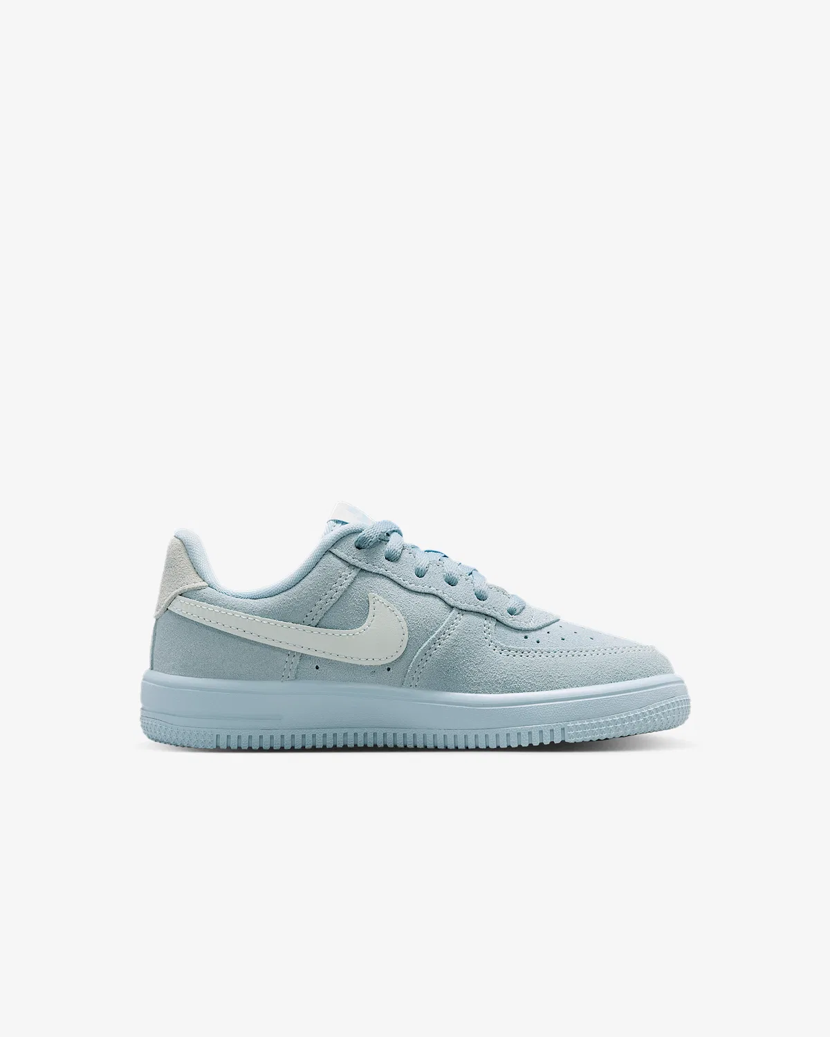 Детские кроссовки Nike Force 1 Low LV8 1, Light Armory Blue/Pure Platinum — фото 3