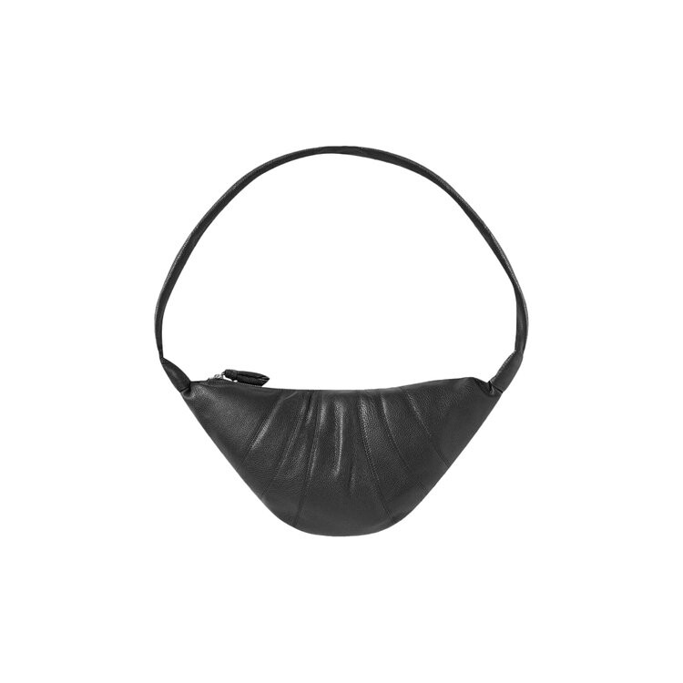 

Сумка через плечо Lemaire Soft Grain Medium Croissant Bag, цвет Dark Chocolate