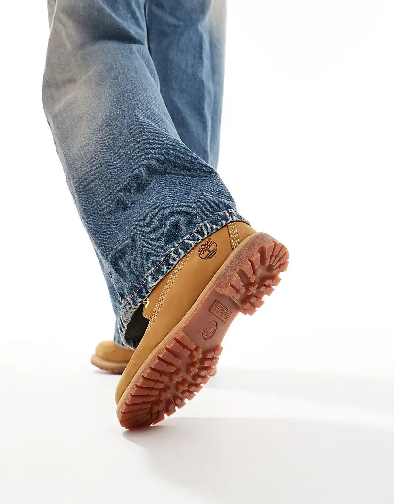 Ботинки Timberland Premium на шнурках, коричневый — фото 4