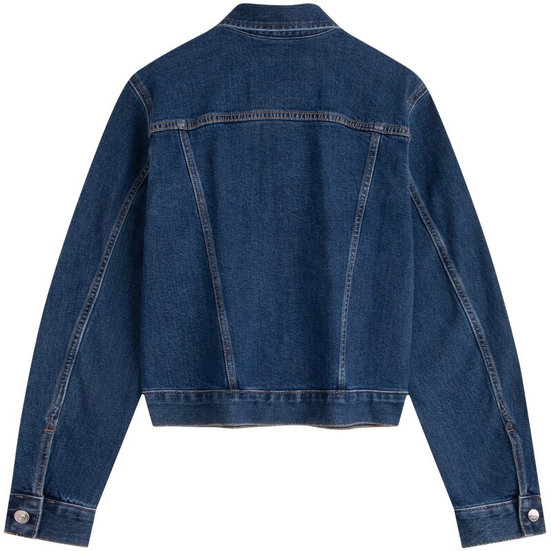 

Calvin Klein Женская джинсовая куртка, цвет E5D - Denim Blue