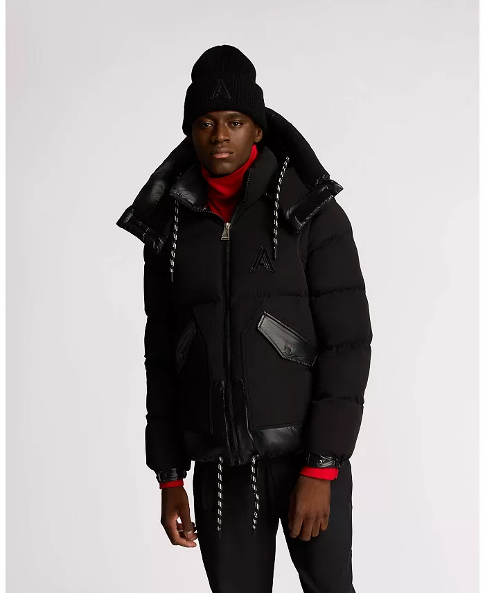

Мужская утепленная куртка Megeve Unisex 2-In-1 свободного кроя Alpenhaus, черный