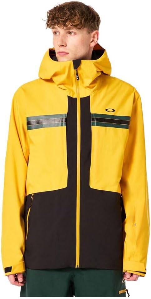 

Куртка Oakley Mens Oakley Team Collection Reduct Earth Shell, Amber Yellow/Hunter Green