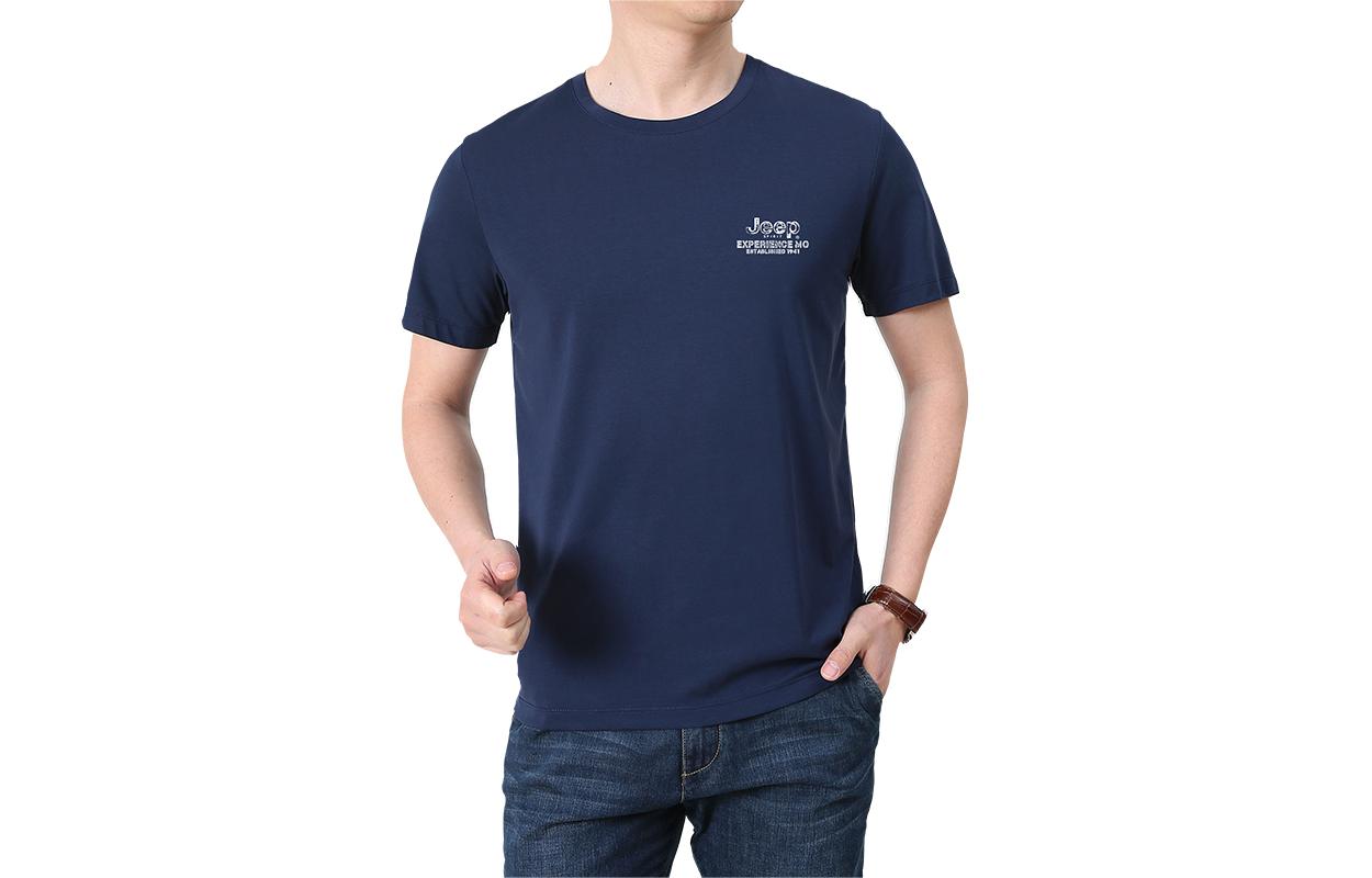 

Футболка весна-лето мужская JEEP SPIRIT, темно-синий