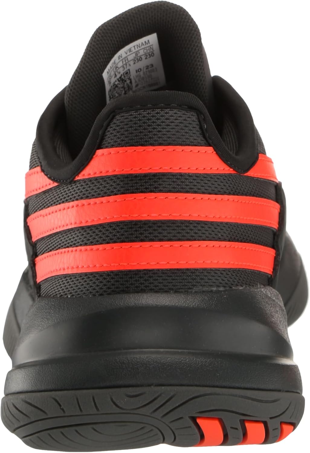 Кроссовки Adidas Унисекс-взрослые Front Court, красный/серый — фото 3