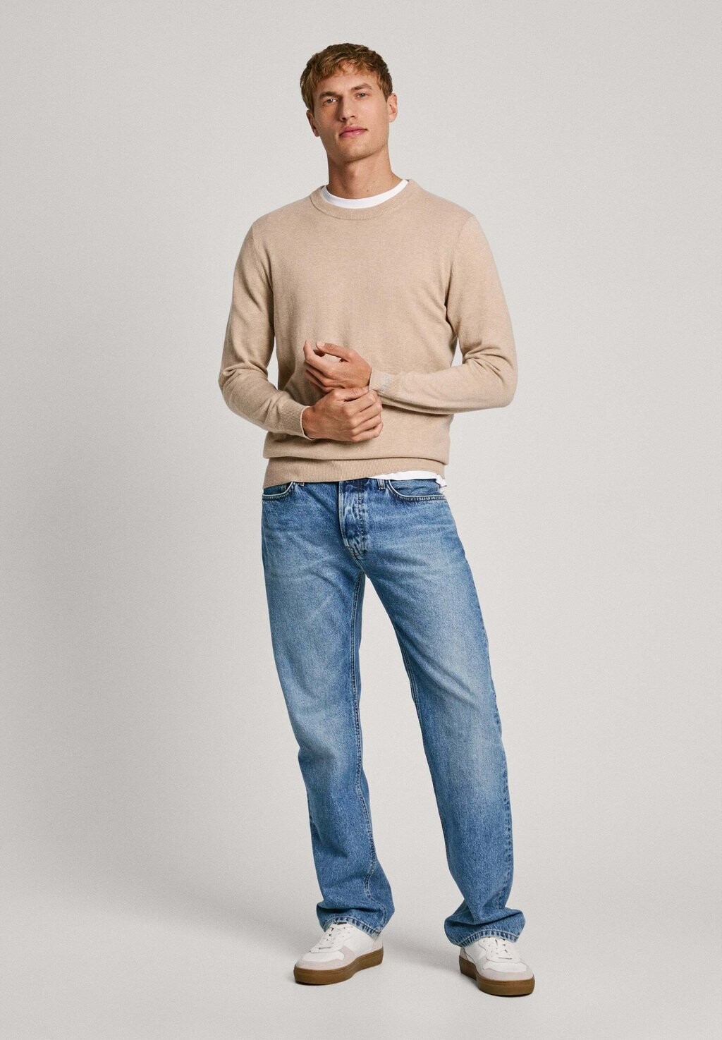 

Джемпер NEW ANDRE CREW NECK Pepe Jeans, бежевый