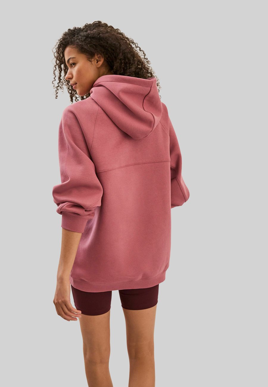 Толстовка Next HEAVYWEIGHT LONGLINE WITH SEAM DETAILING, Rose Pink/Pink — фото 2