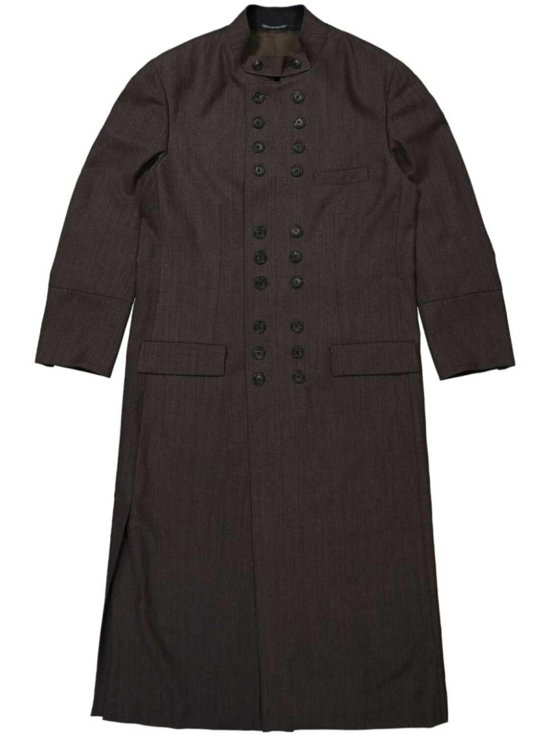 

Пальто с графическим принтом Yohji Yamamoto, черный