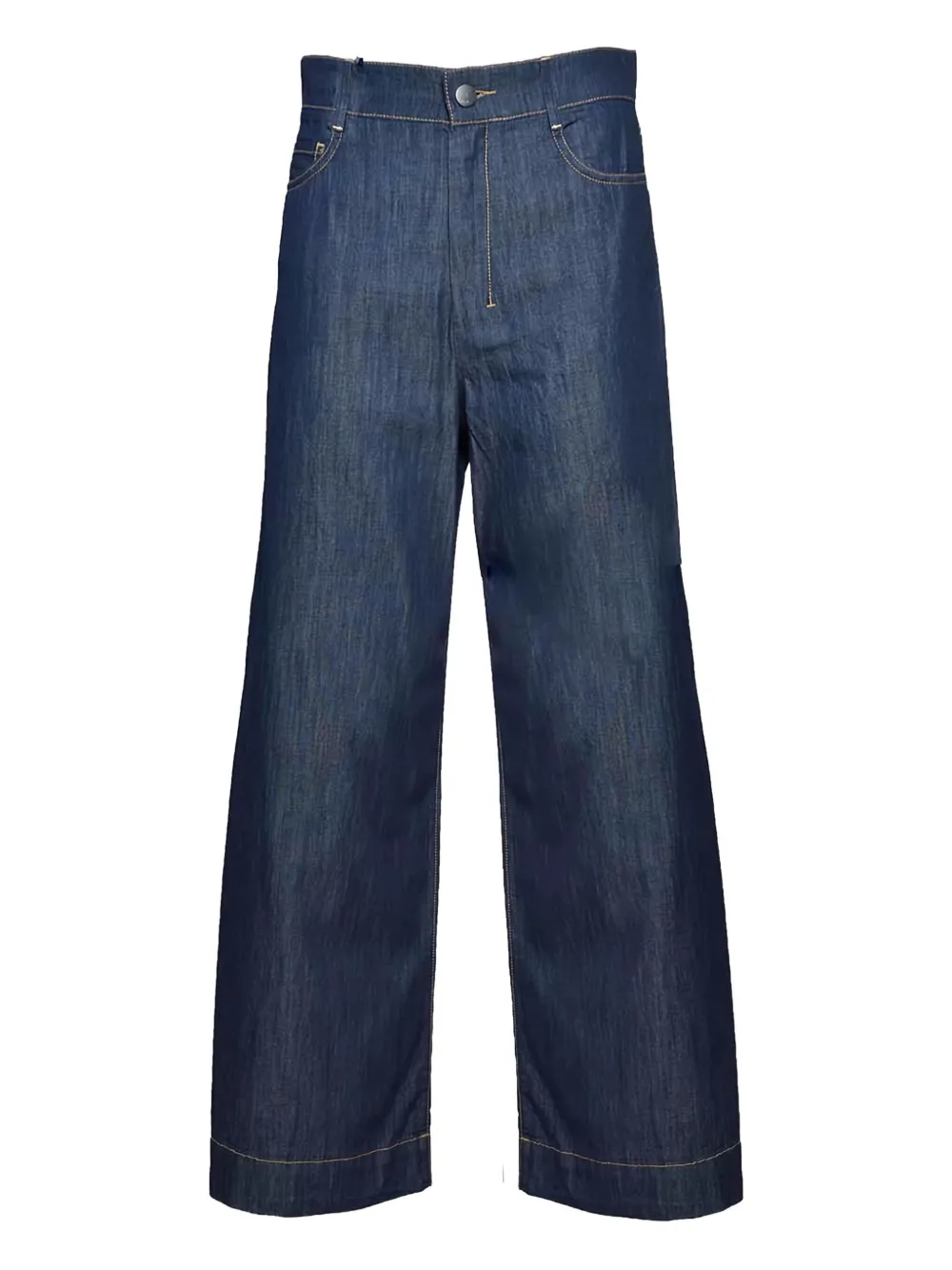 

Джинсы с контрастной строчкой MAX MARA, синий