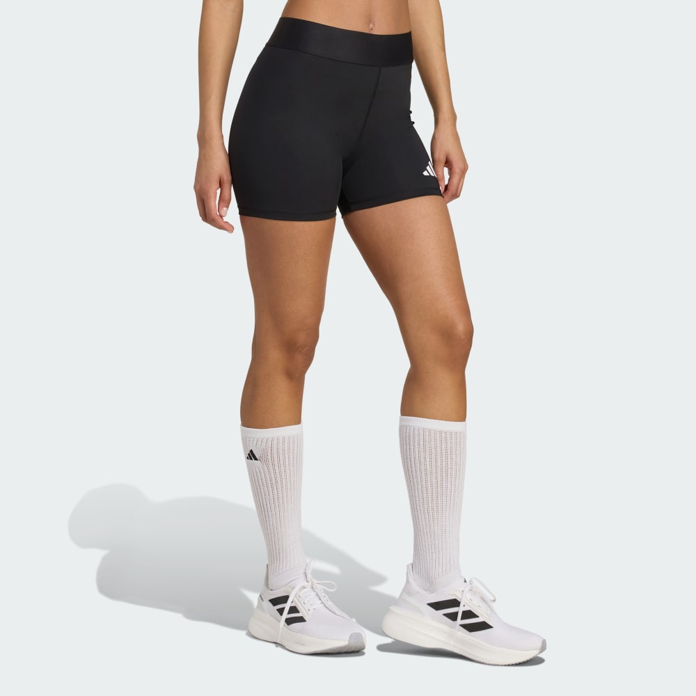 Спортивные шорты-леггинсы Adidas TECHFIT Volleyball Shorts, черный — фото 3