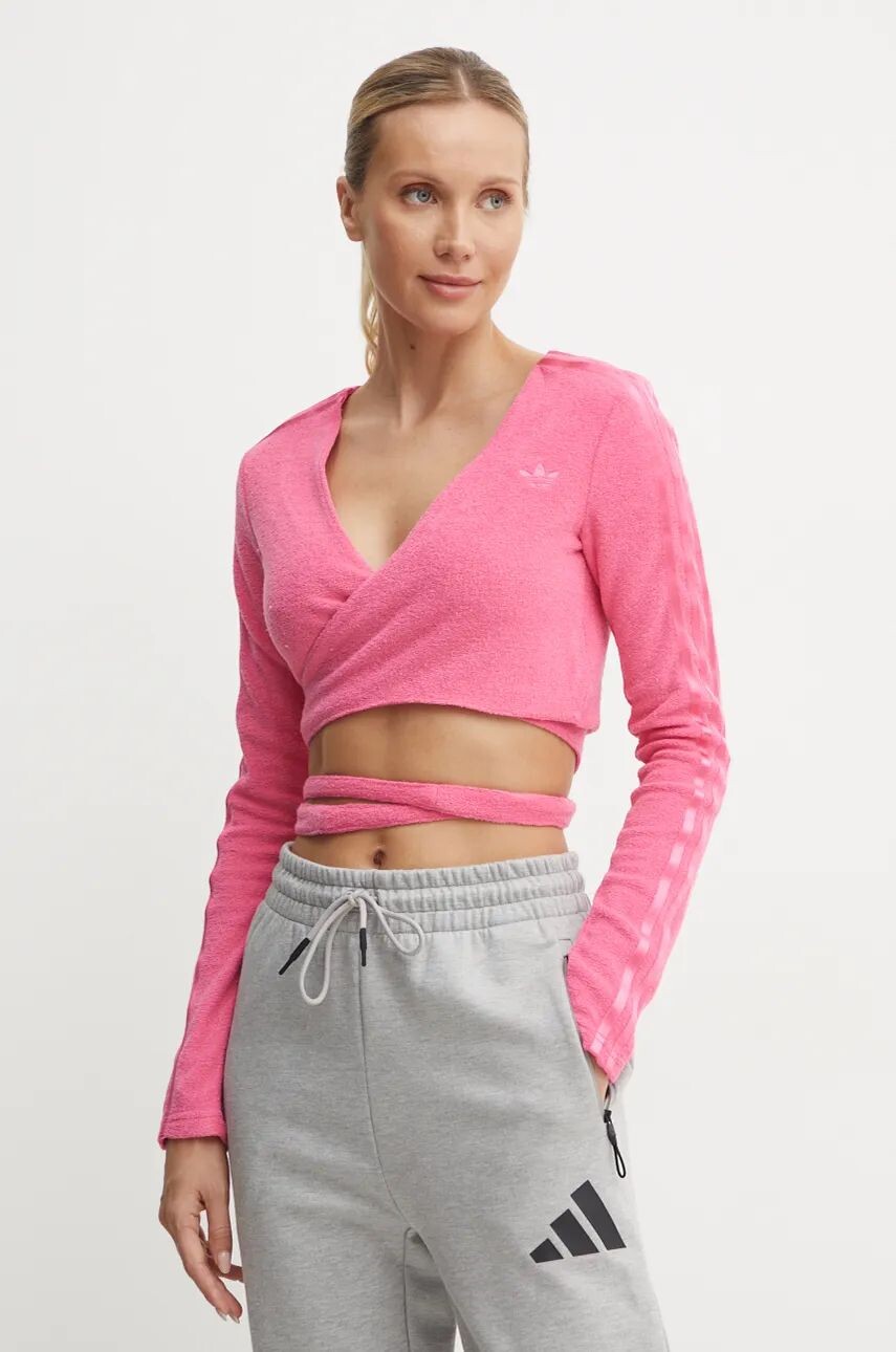 

Кардиган adidas Originals, розовый