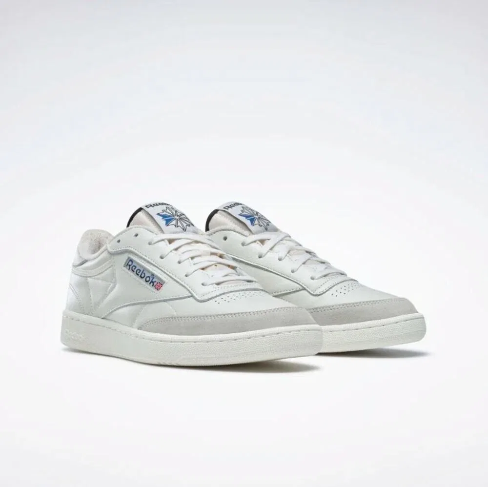 Мужские винтажные кроссовки Club C 85 Chalk от Reebok — фото 3