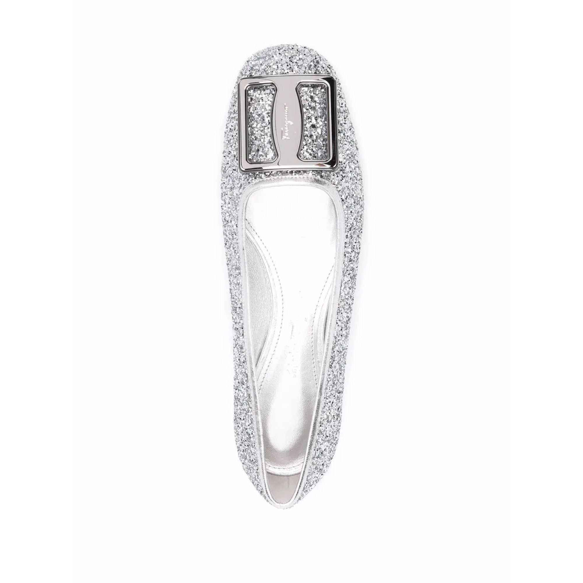 Феррагамо Балетки Salvatore Ferragamo, серый