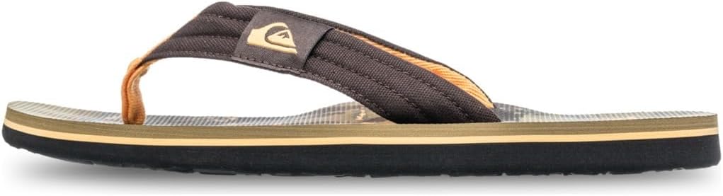 Мужские сандалии Quiksilver Molokai Layback II с трехточечным ремешком, Iris Leaf — фото 3