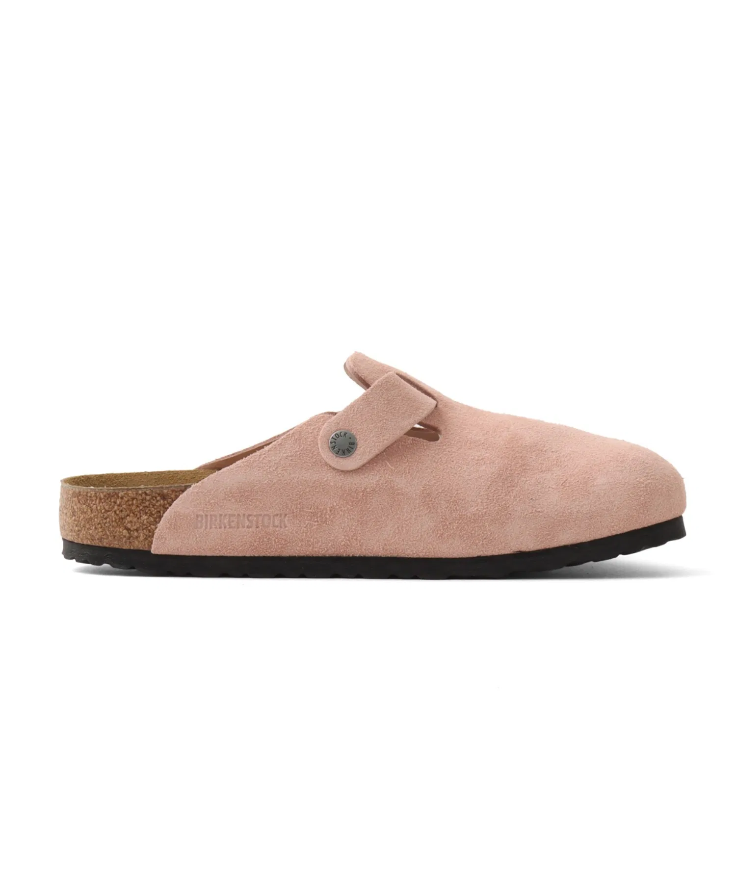 Женские и мужские сандалии BIRKENSTOCK BOSTON LEVE PINK CLAY — фото 2