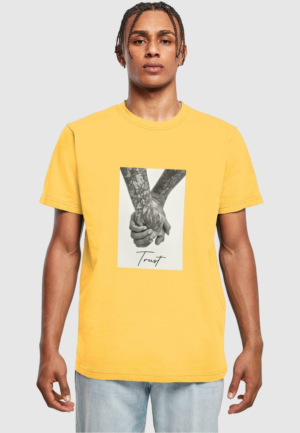 

Футболка с принтом TRUST Mister Tee, желтый