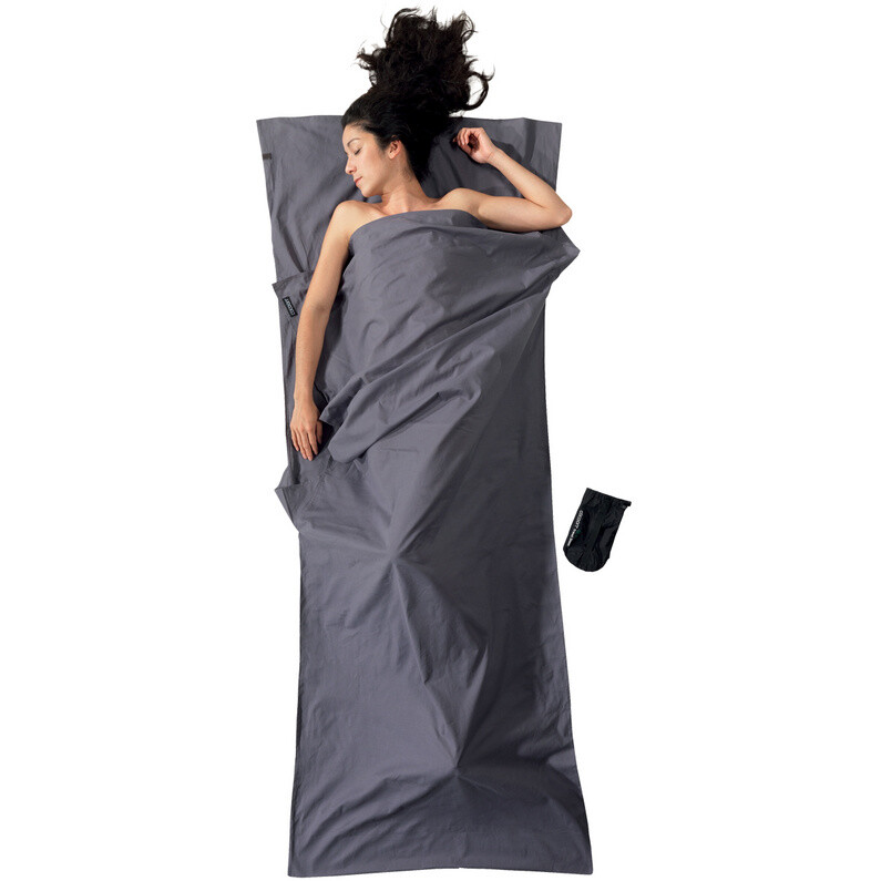 

Дорожная простыня из хлопка Cocoon, серый