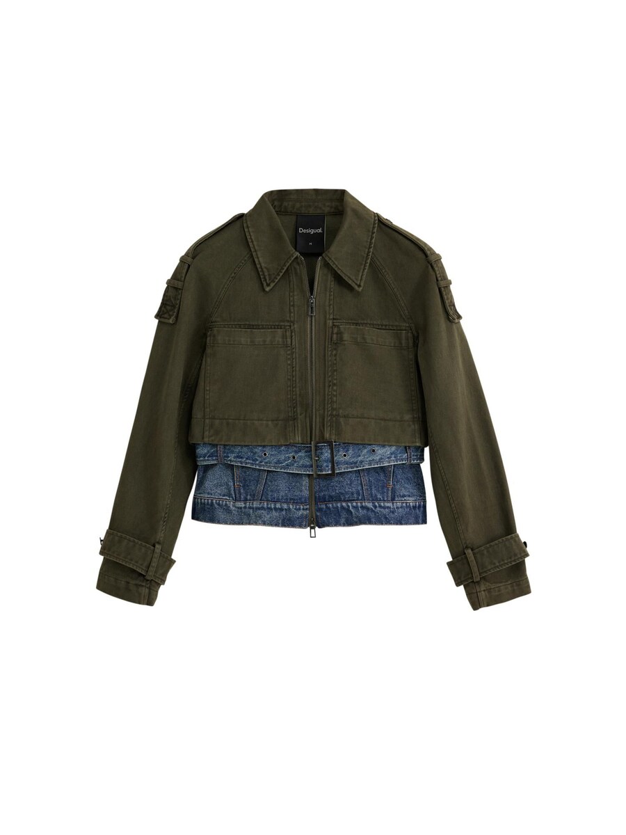 

Демисезонная парка Desigual, Green