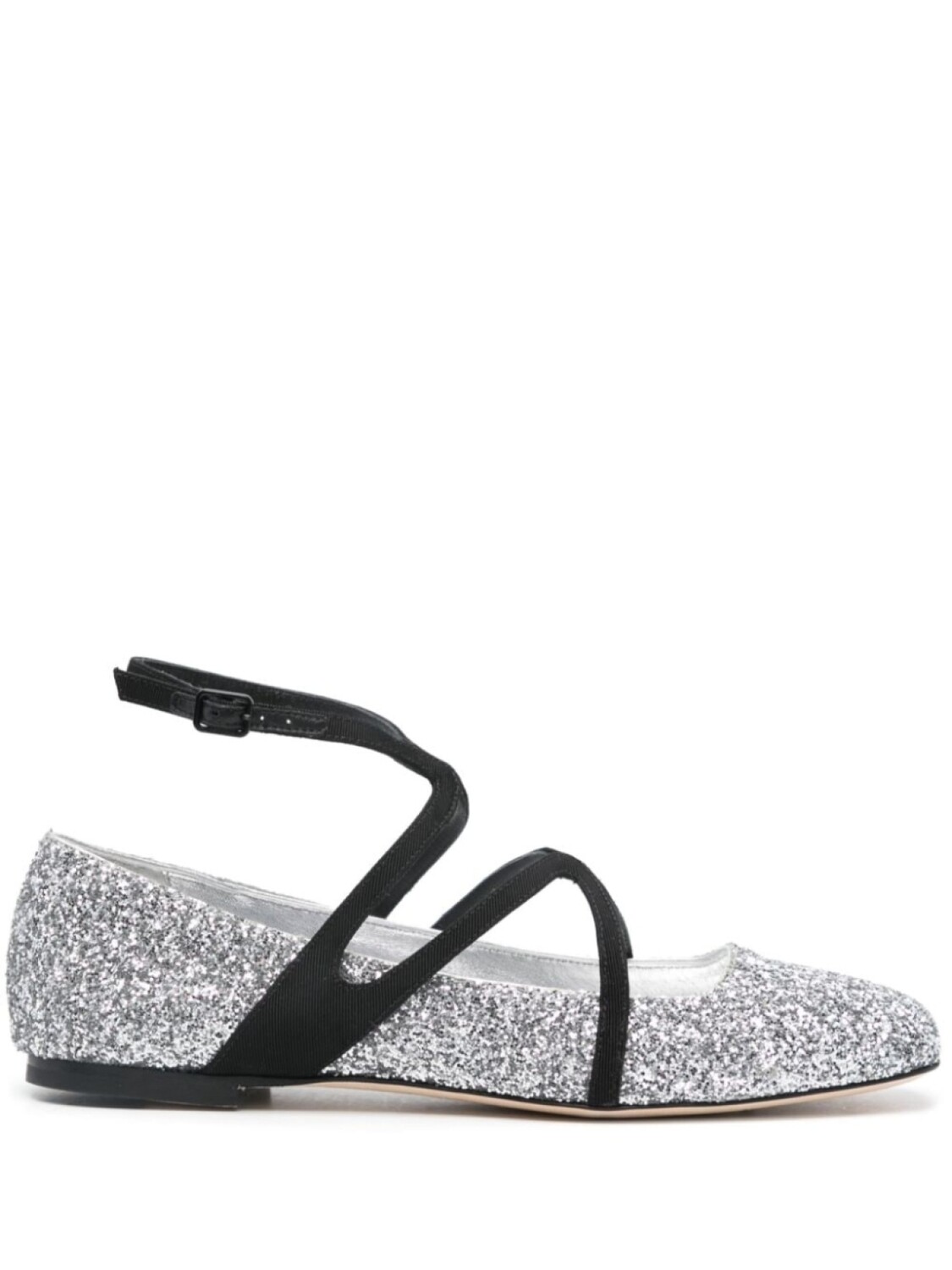 Jimmy Choo балетки Astoria, серебристый