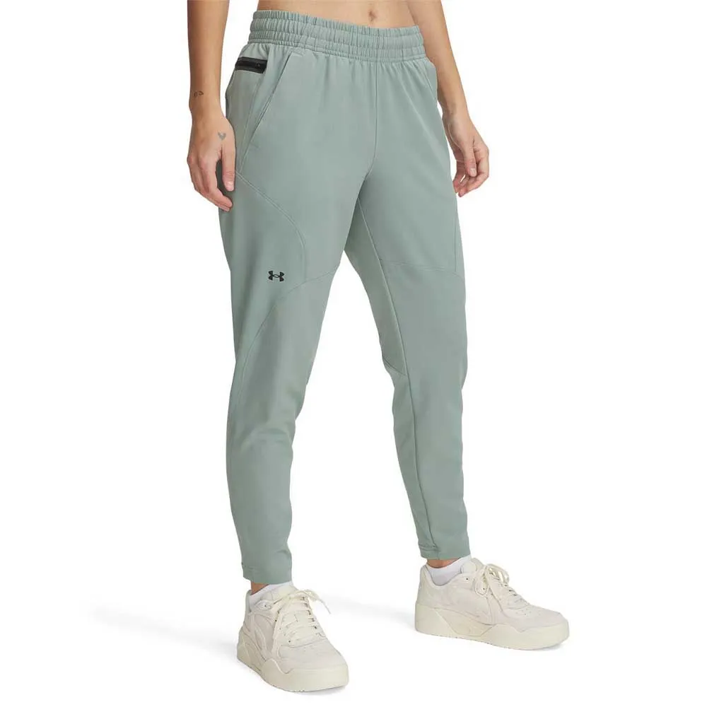 

Брюки Under Armour Unstoppable Hybrid, зеленый