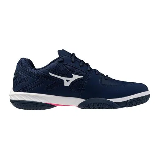 Бадминтонные кроссовки «Wave Claw EL2» от Mizuno, Navy X White X Pink — фото 3