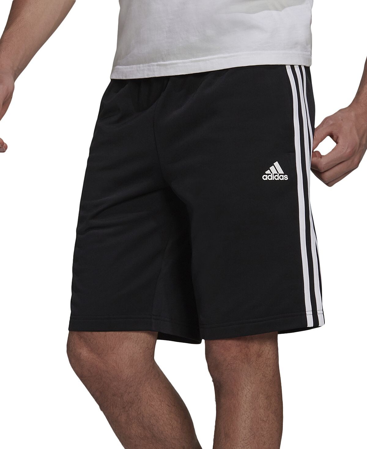 

Мужские шорты в полоску из трикотажа 10 дюймов adidas