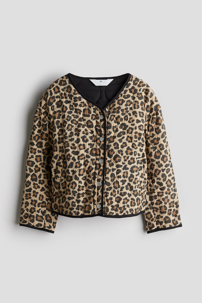 

Стеганая куртка из муслина H&M, мультиколор