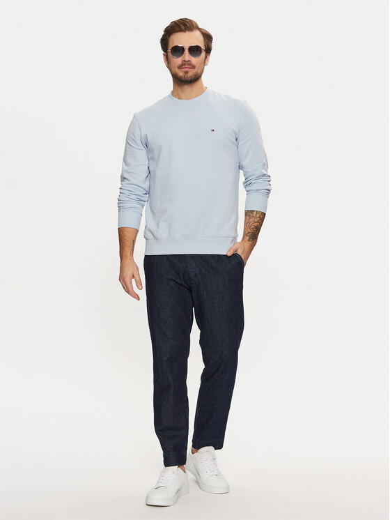 Толстовка обычного кроя Essential MW0MW37237 Tommy Hilfiger, голубой — фото 2