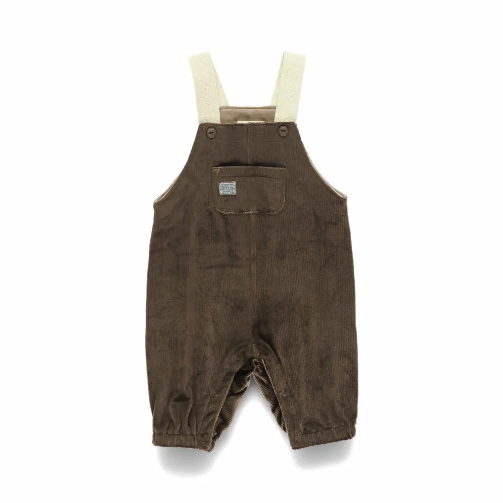 Вязаный вельветовый комбинезон Branshes, brown