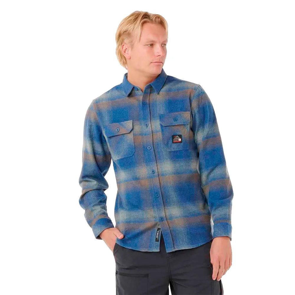 

Рубашка Rip Curl Search Wool Flannel, синий