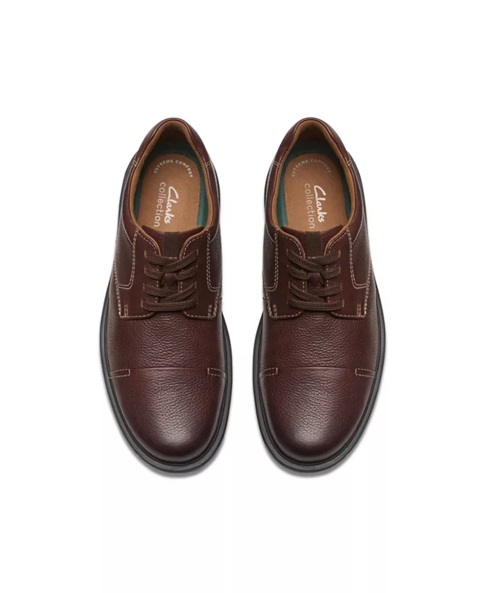 Коллекция  Мужские классические туфли Gessler с отделкой на носке Clarks, коричневый — фото 2