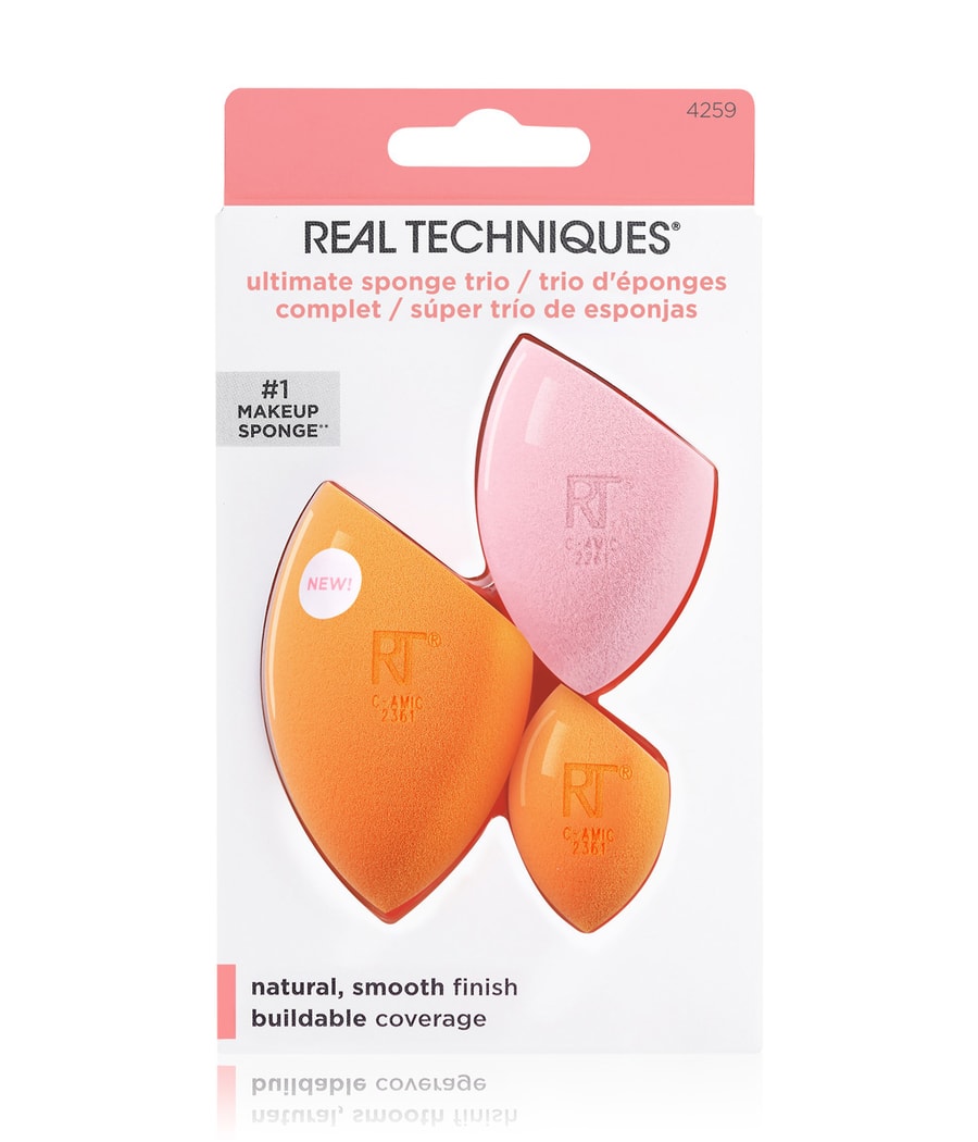 

Спонж для макияжа Real Techniques Ultimate Sponge Trio, 3 шт.