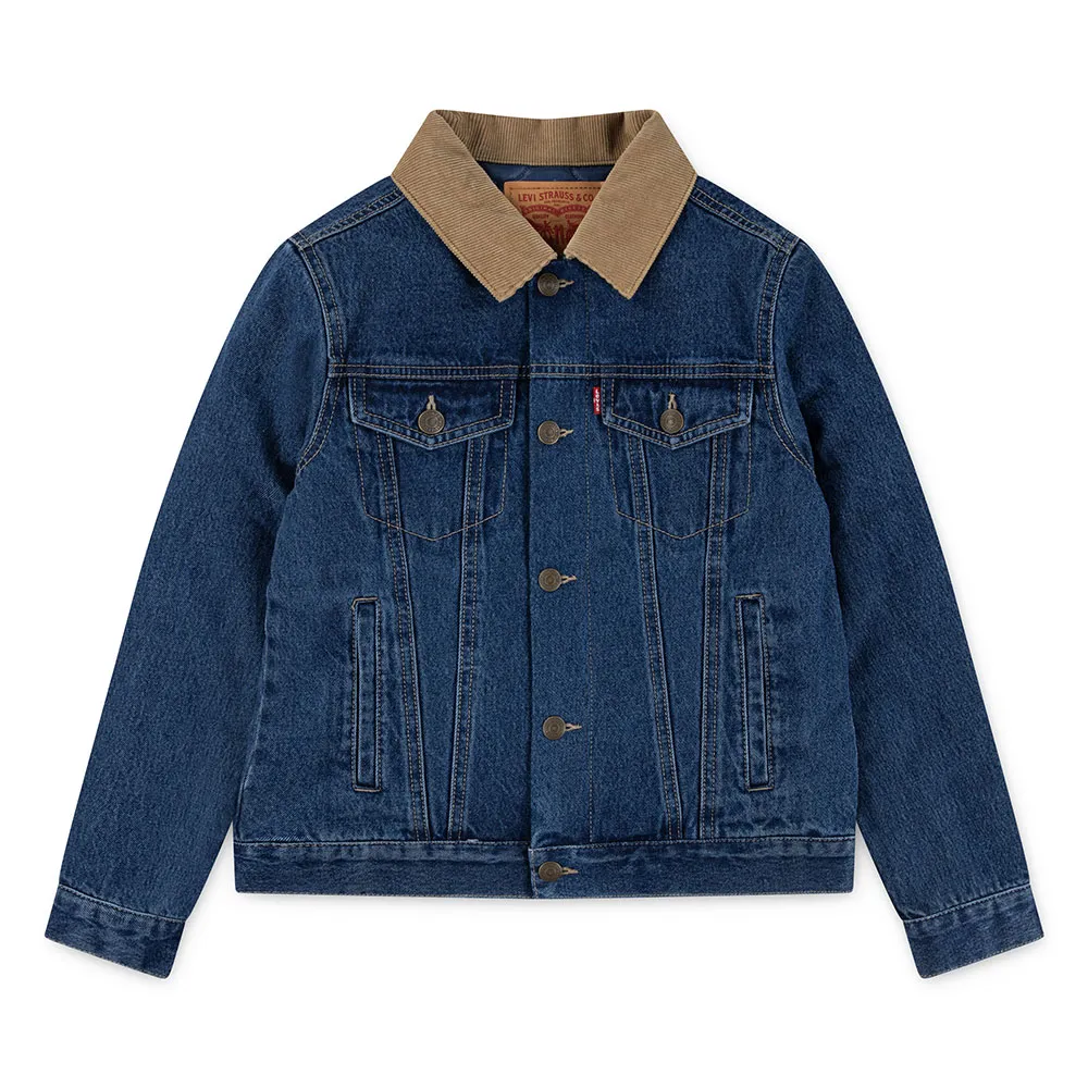 

Куртка Levi's Quilted Lined Trucker, синий