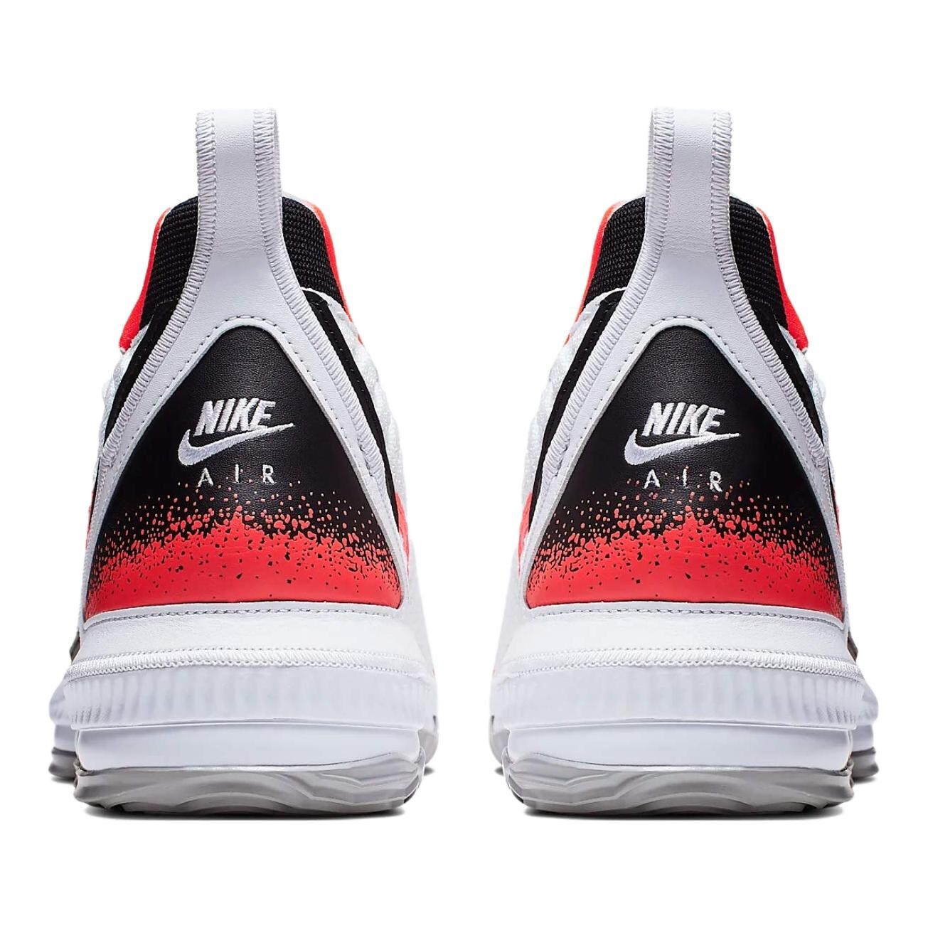 Кроссовки Nike LeBron 16 White Hot Lava PS, красный — фото 4