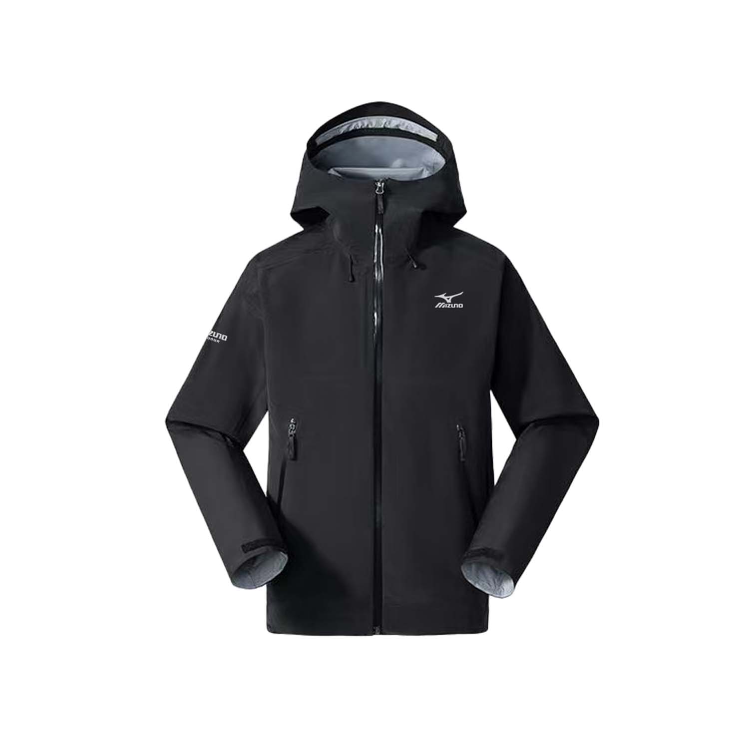 

Mizuno Ветровка непромокаемая ветронепроницаемая и устойчивая к истиранию унисекс, Black