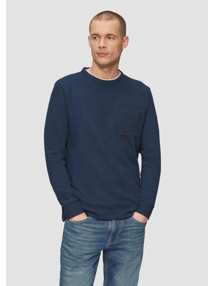 

Футболка s.Oliver T-Shirt langarm, синий