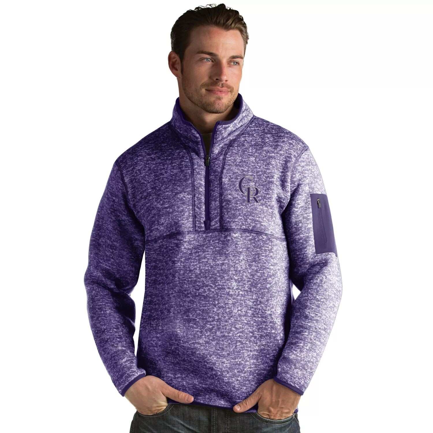 

Мужской пуловер Colorado Rockies Fortune Antigua