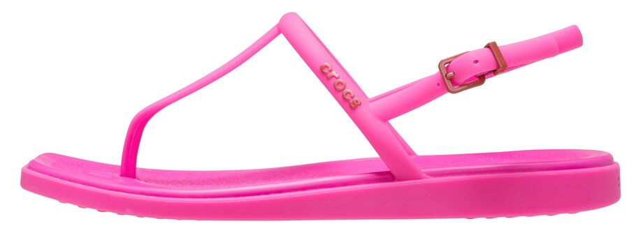 Сандалии с Т-образной перемычкой Crocs Miami, Pink/Neon pink