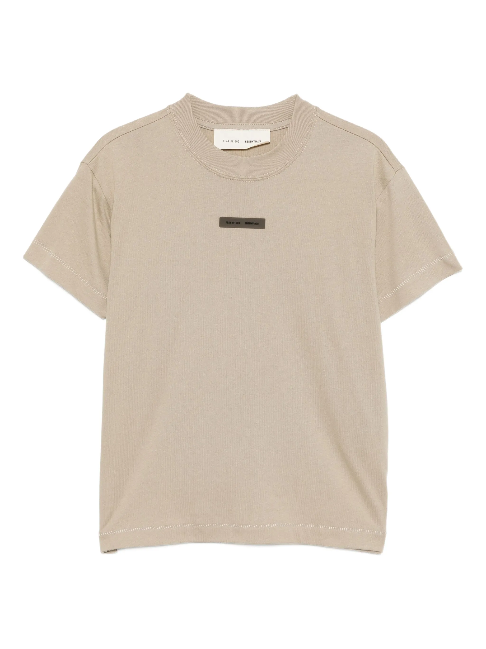 

Базовая футболка Fear Of God Essentials Kids, нейтральный