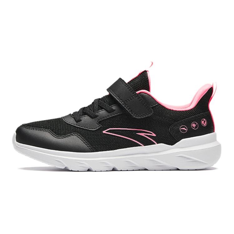 

Детские кроссовки GS Low-top Black/Pink Anta Kids, черный/розовый