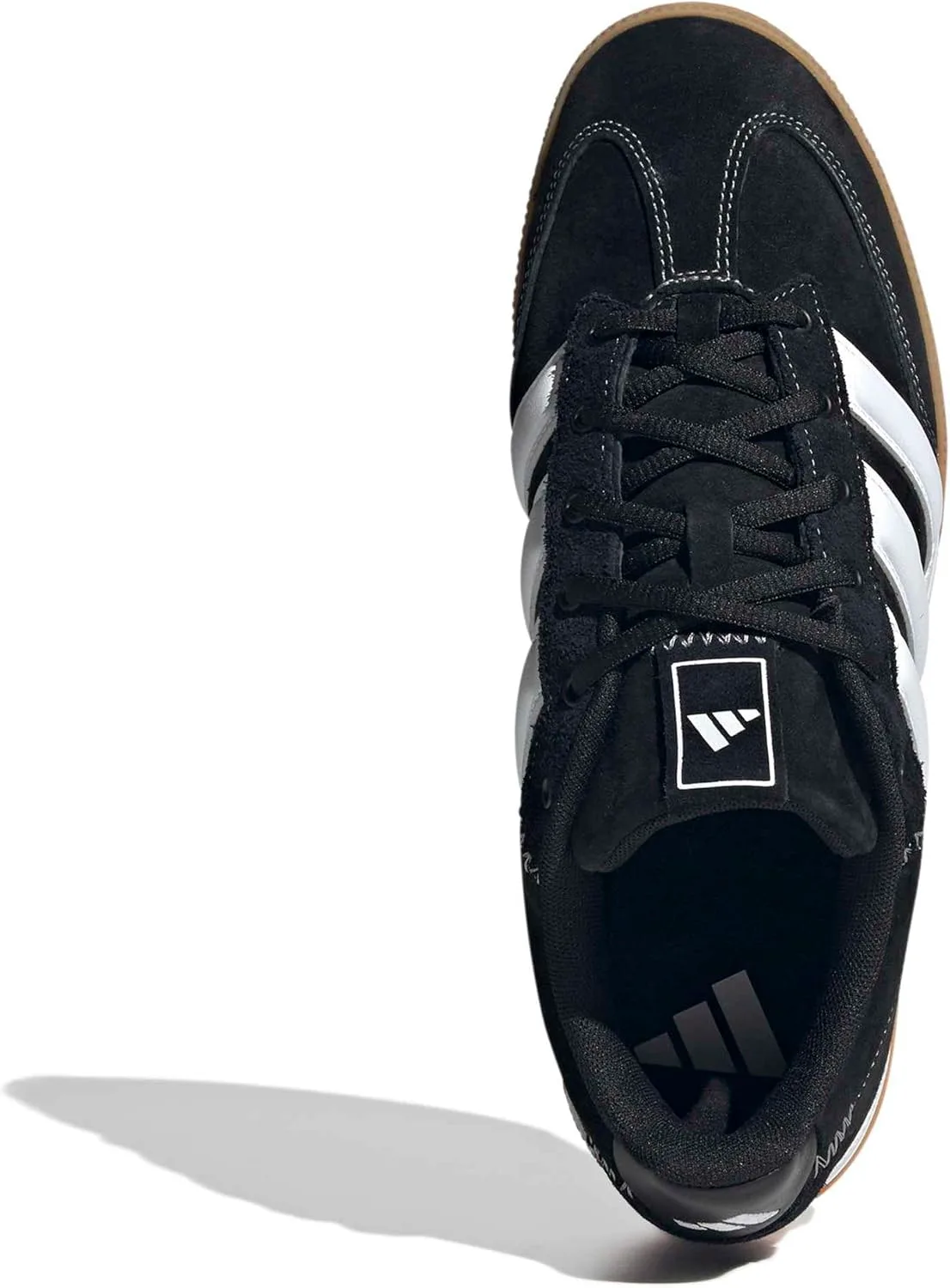 Мужские кроссовки для зала Adidas Spezialist, черный/белый/серый — фото 3