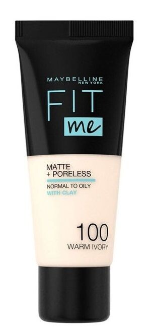 

Maybelline Fit Me Matte+Poreless Праймер для лица, 100 Warm Ivory