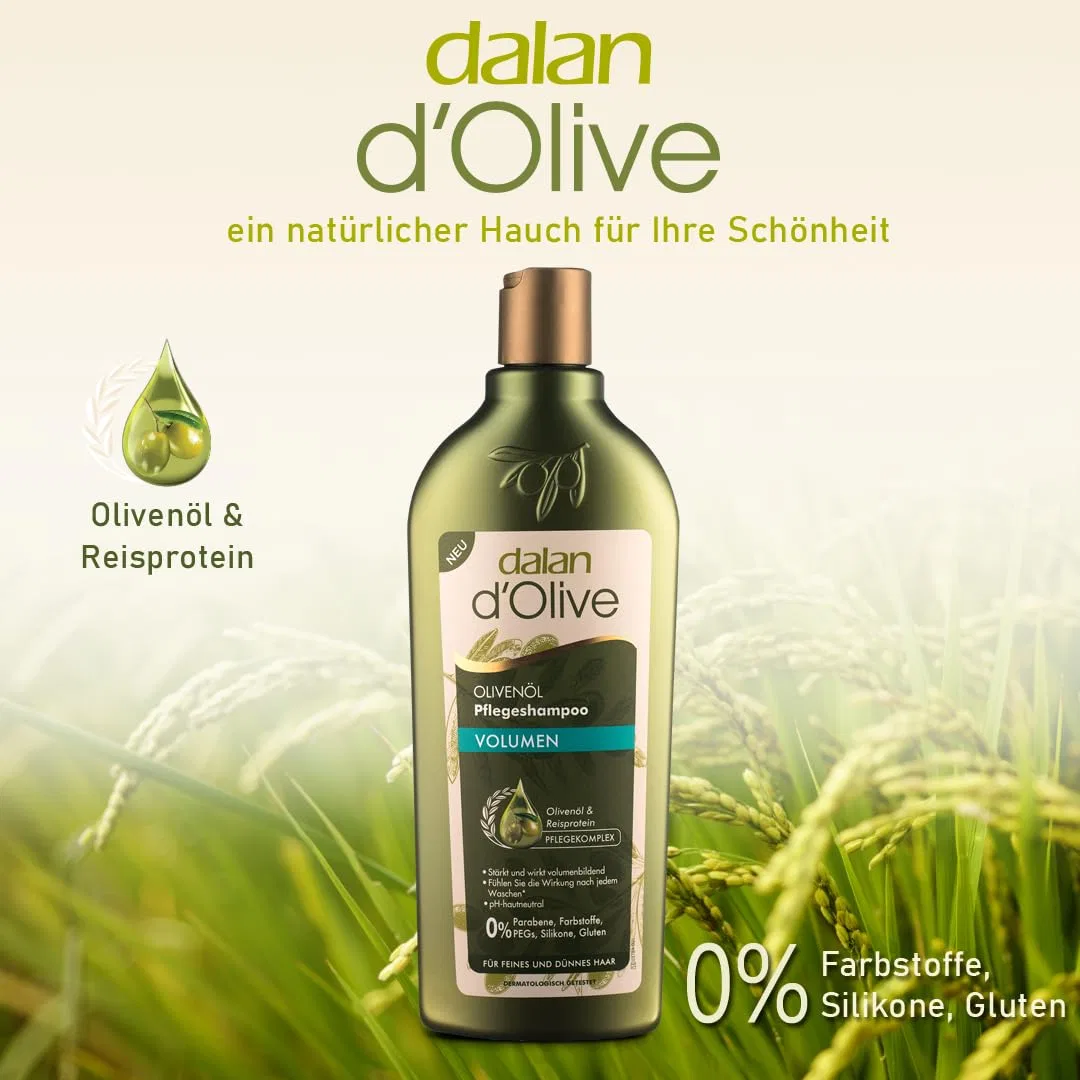 Шампунь Dalan d'Olive Volume с оливковым маслом Dalan — фото 3