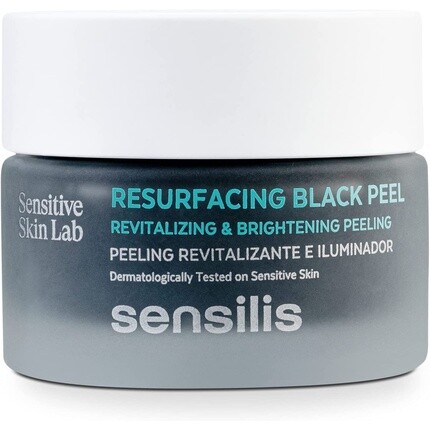 

Sensilis Resurfacing Black Peel Оживляющий и бодрящий пилинг для сухой, смешанной и жирной кожи 50мл, Dermofarm