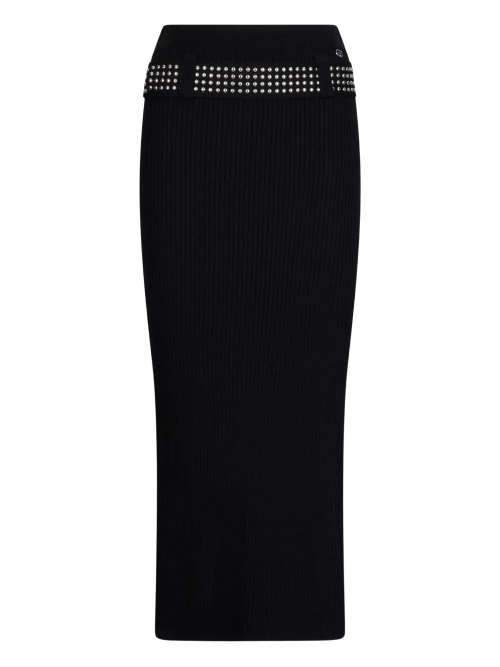 

Вязаная юбка с украшениями Liu Jo, черный