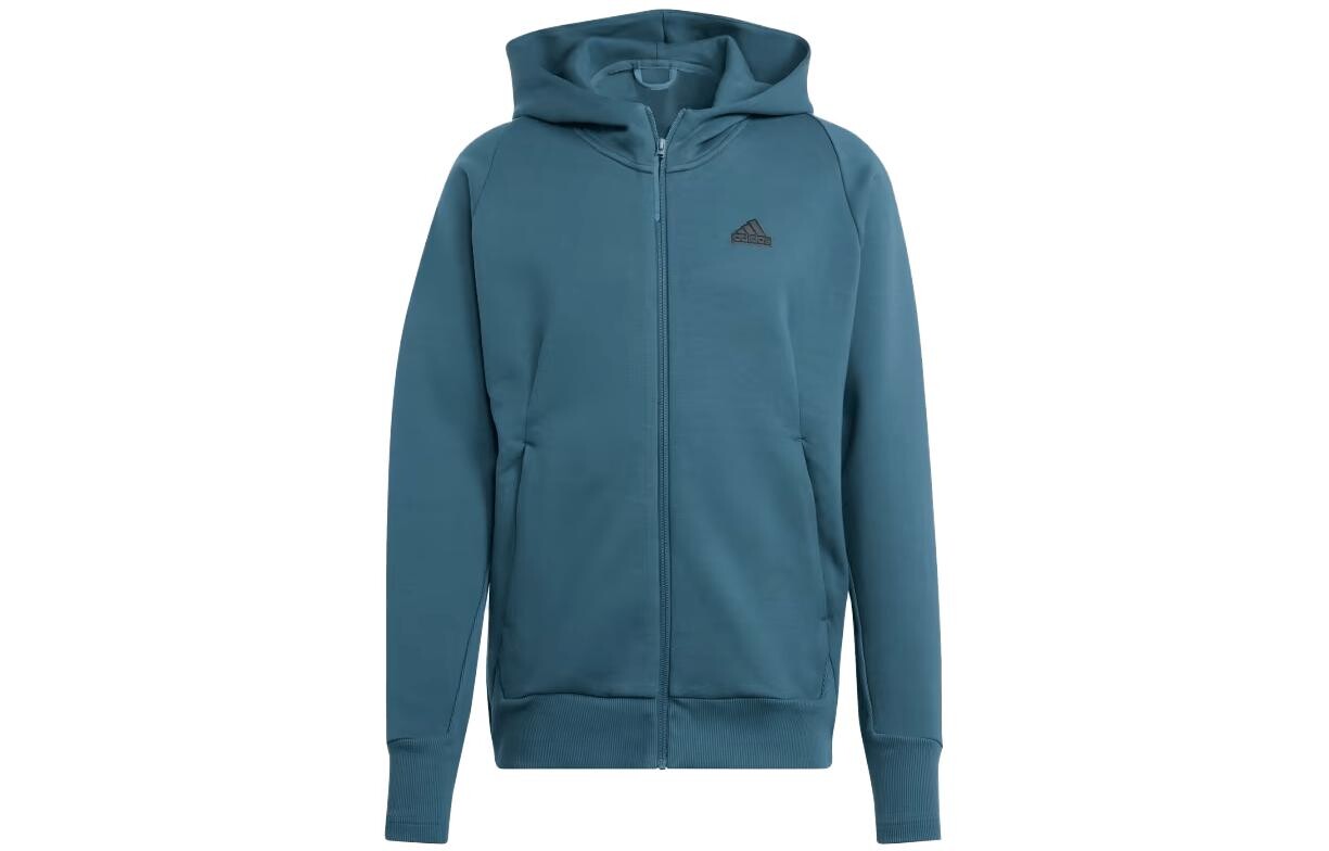 

Adidas Мужская куртка, цвет lake blue