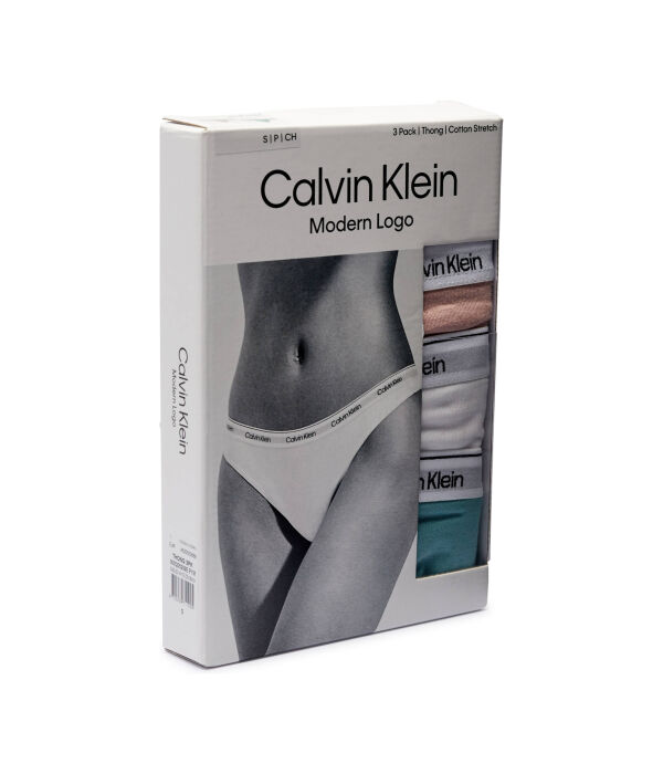 

Стринги Calvin Klein Underwear с логотипом 3 шт, белый