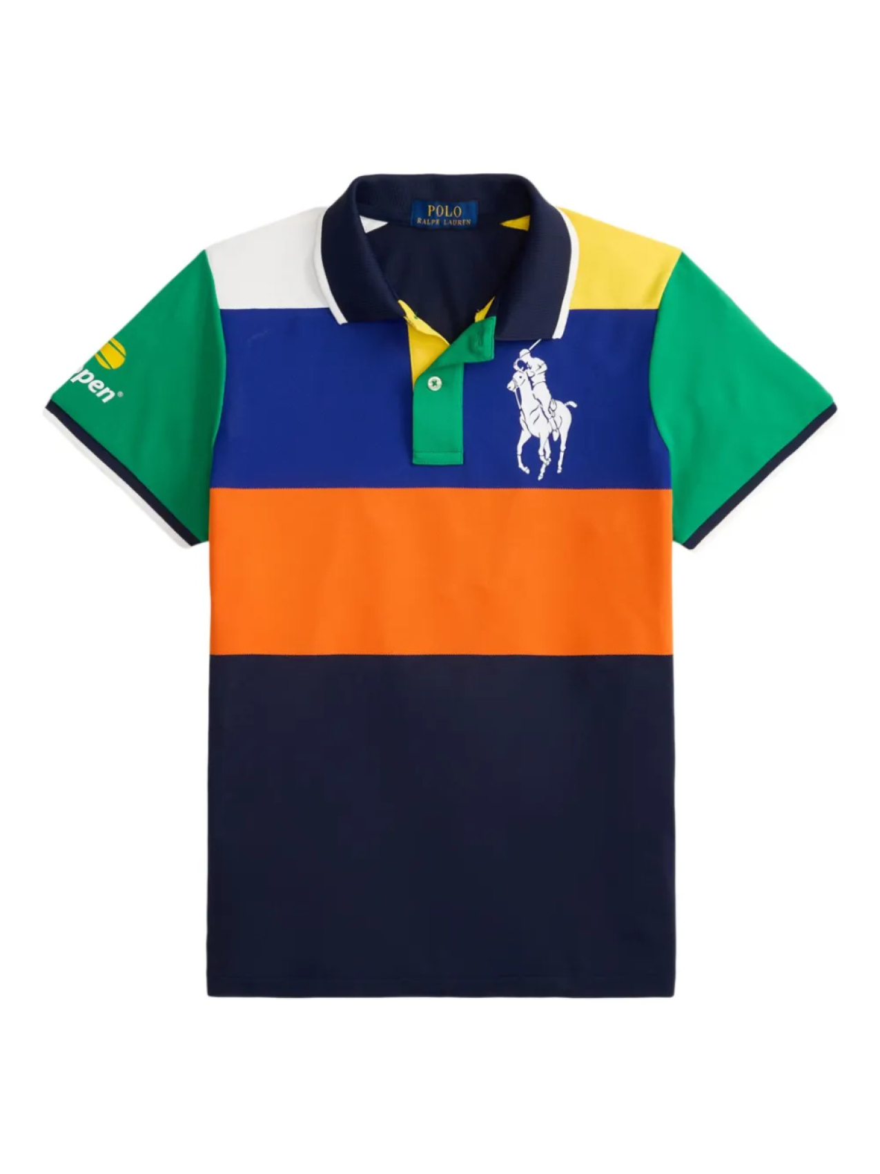 

Polo Ralph Lauren рубашка поло в стиле колор-блок, черный