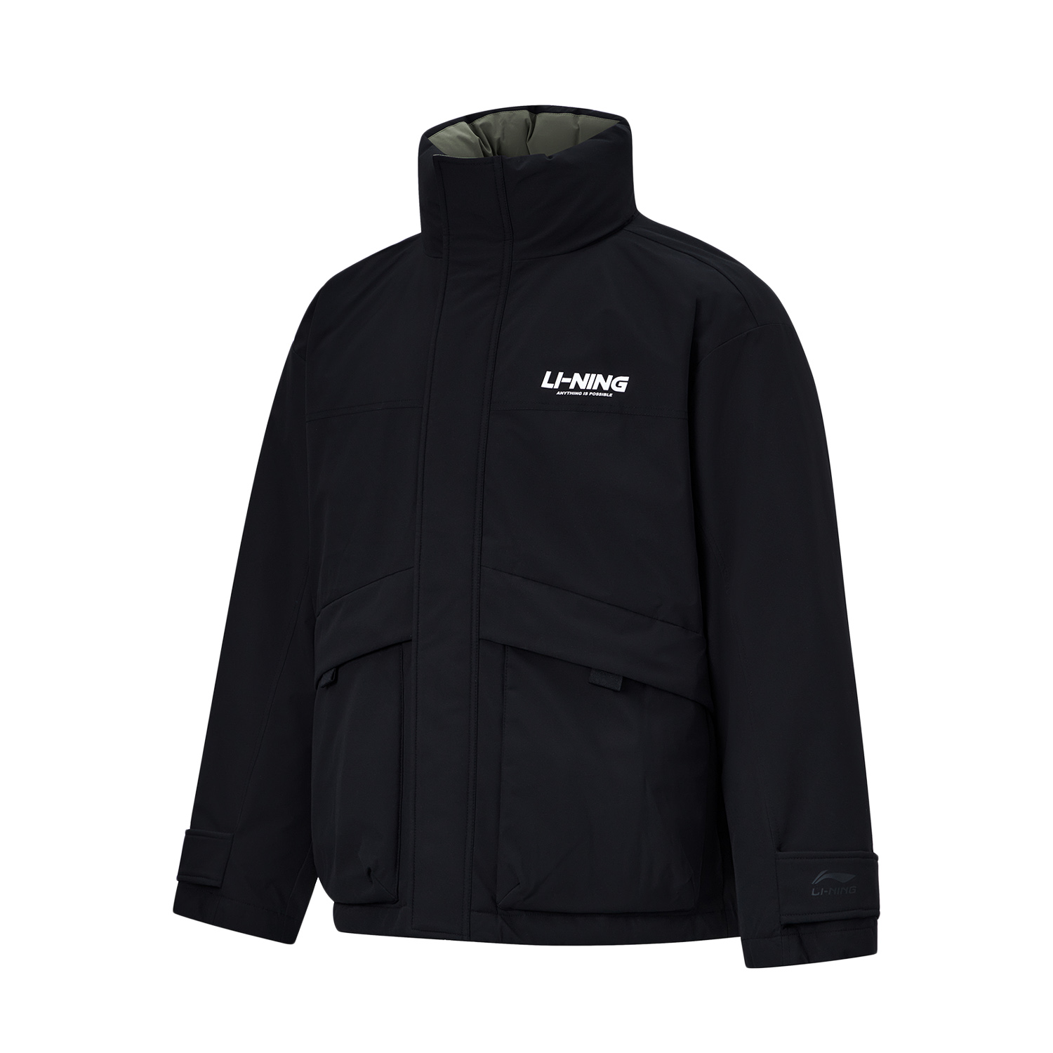

LINING Пуховик унисекс черный, Black