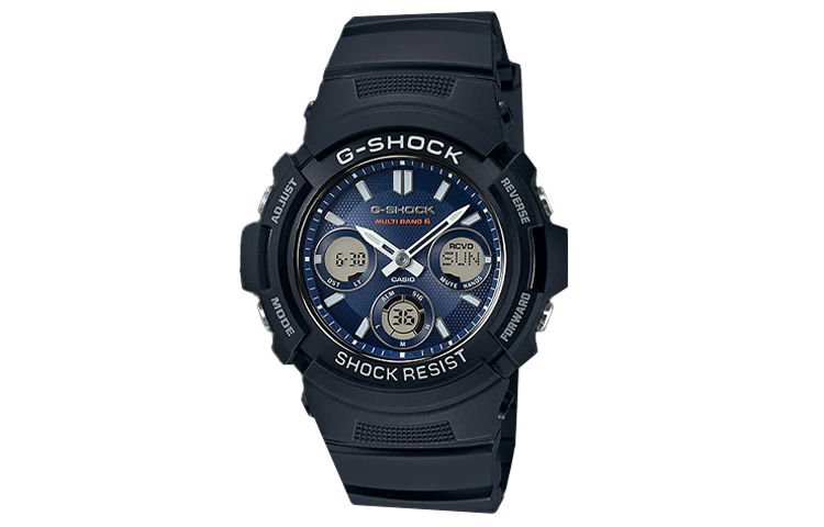 

Мужские синие часы CASIO